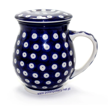 Kubek do zaparzenia ziół 0,45L dek. 70AX Tradycyjna Kropka